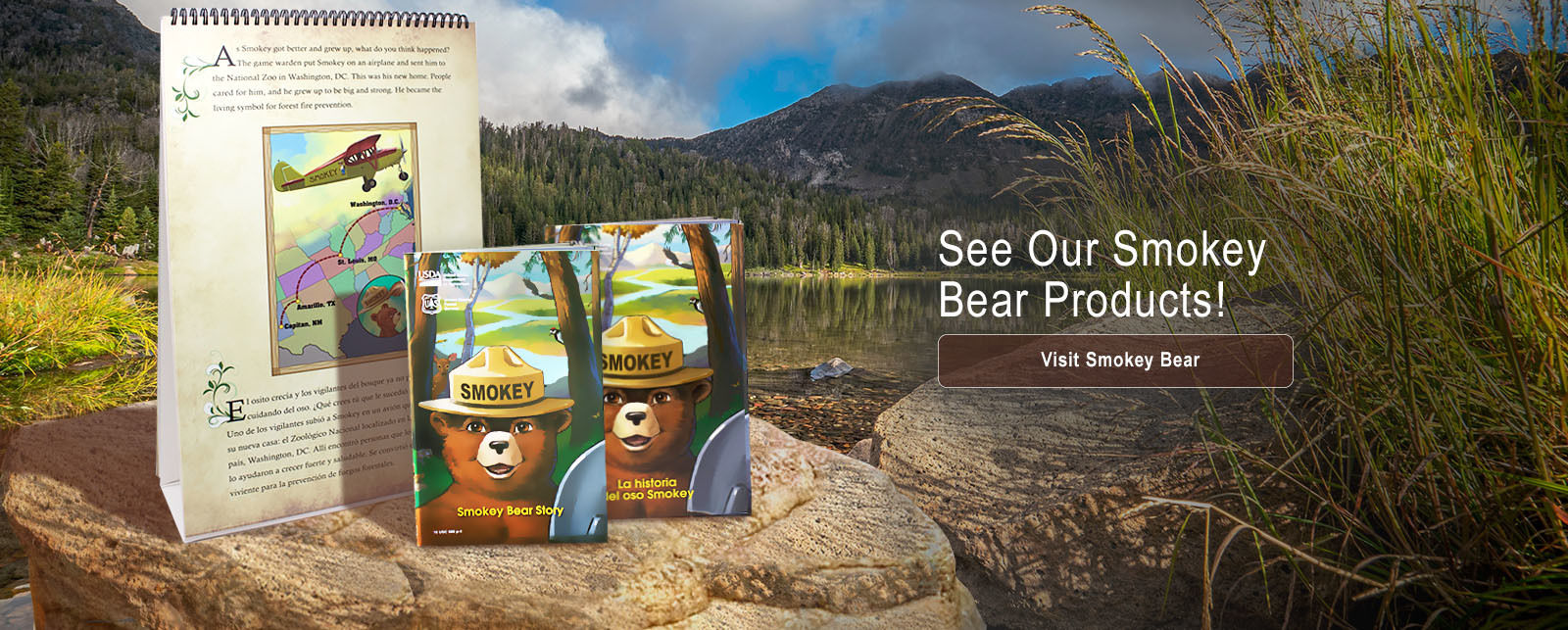 Symbols Cache Smokey Bear products