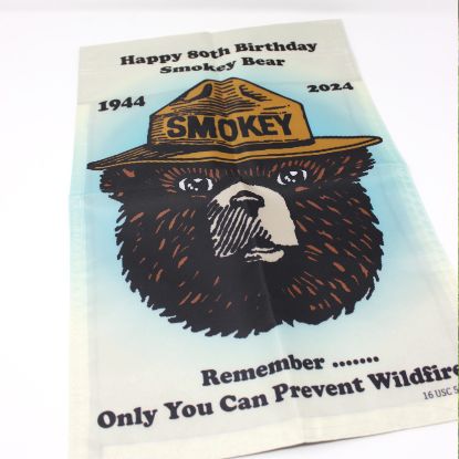 Picture of Smokey Bear 80th Garden/Camping Flag