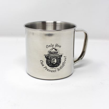 Picture of Smokey Bear Camping Cup (stainless steel)(Currently Out of Stock, Due in on 09/30/2026)
